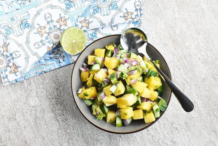 Step 4 - Thai Pineapple Cucumber Salad
