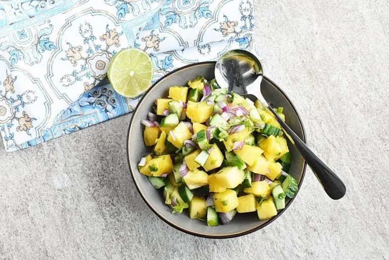 Step 4 - Thai Pineapple Cucumber Salad