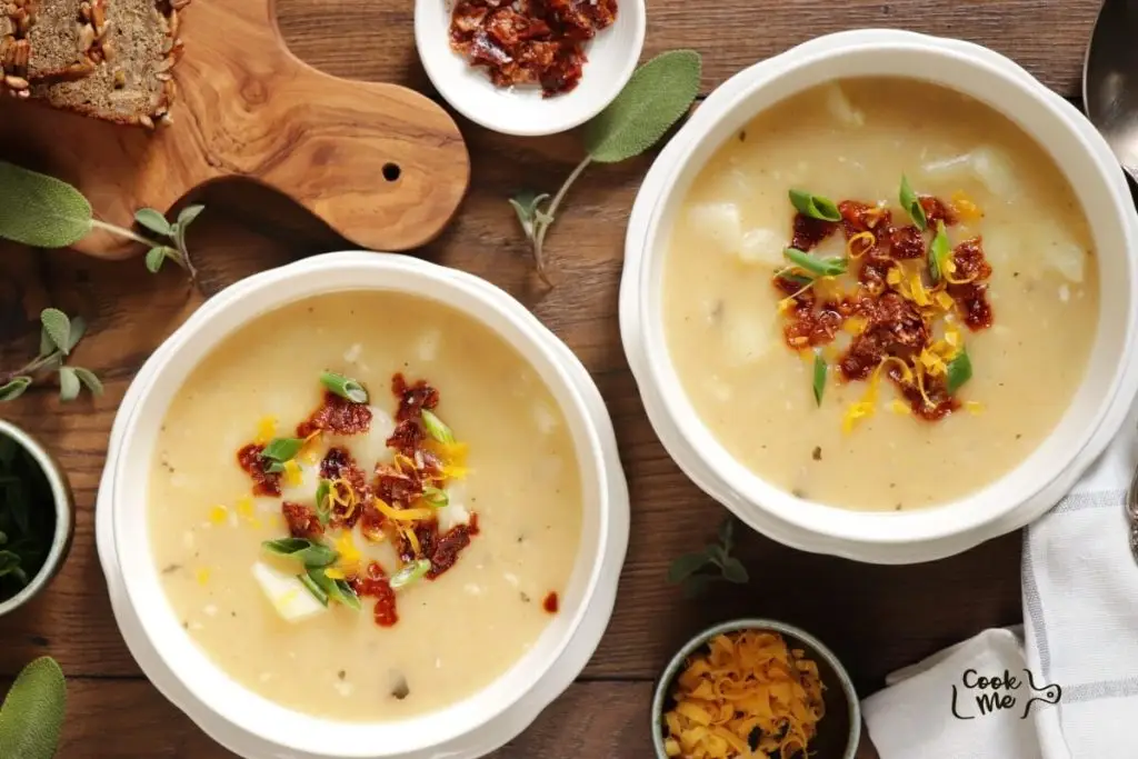 Vegan Baked Potato Soup