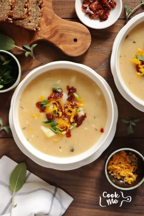 Vegan Baked Potato Soup