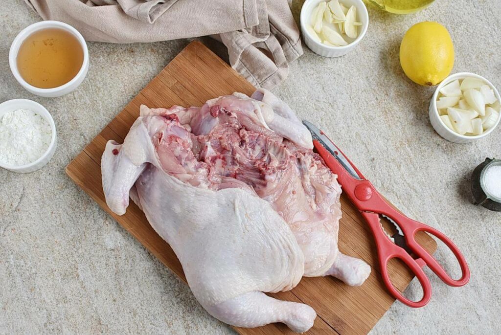 Chicken Spatchcock recipe - step 2