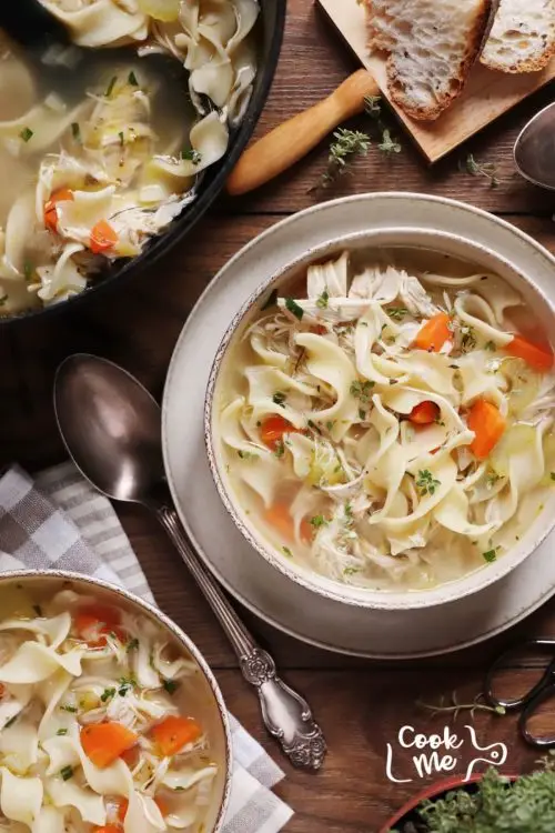 Leftover Turkey Noodle Soup