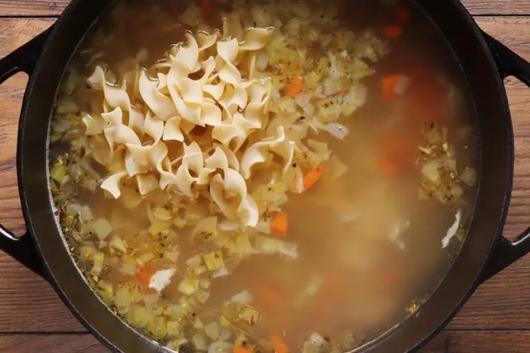 Step 3 - Leftover Turkey Noodle Soup