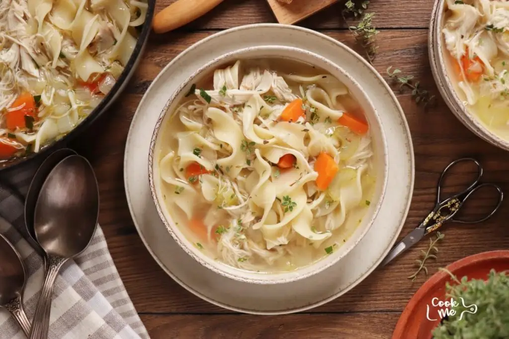 Leftover Turkey Noodle Soup