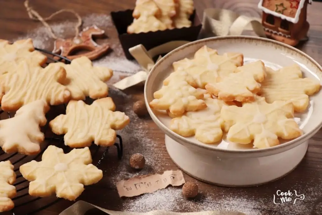 Lemon Shortbread Cookies