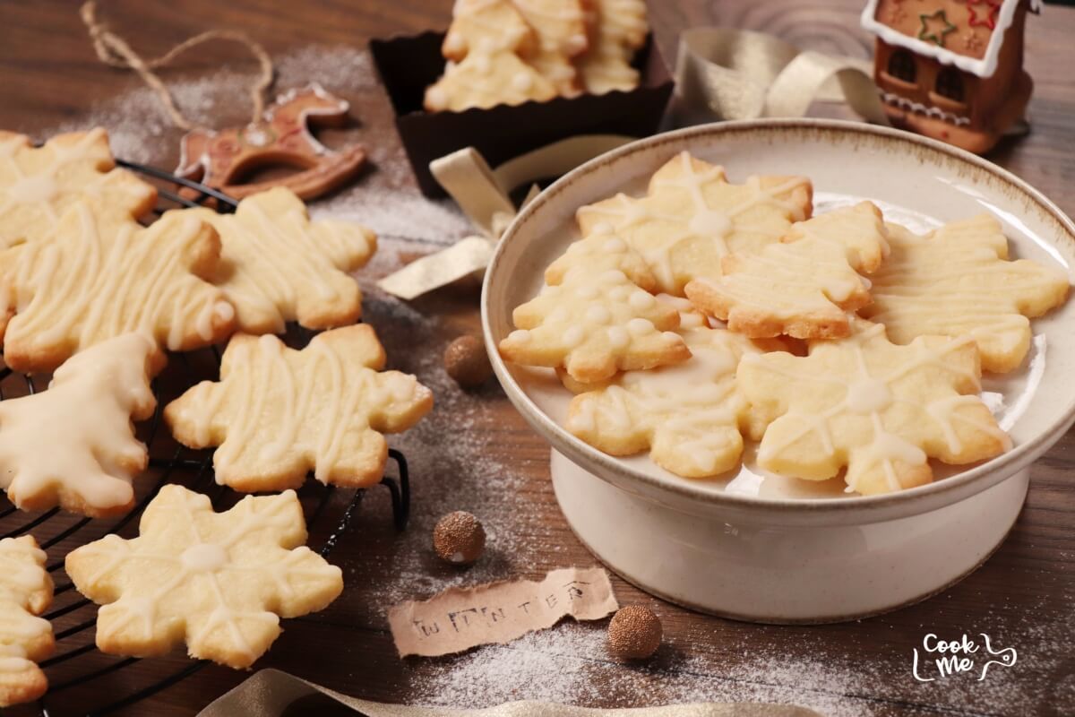 Lemon Shortbread Cookies