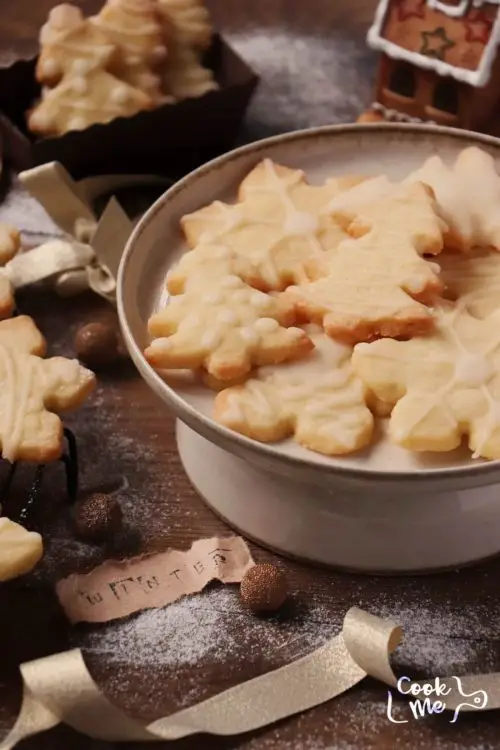 Lemon Shortbread Cookies