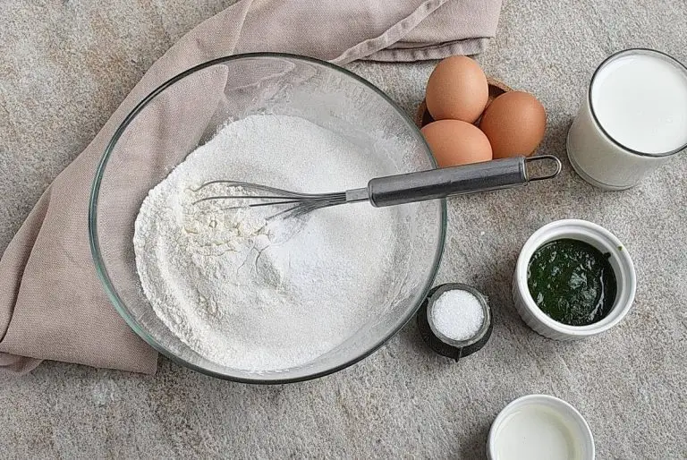 Step 1 - Pandan Waffles