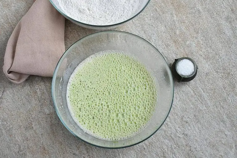 Step 3 - Pandan Waffles