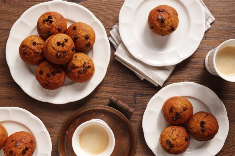 Step 8 - Pumpkin Chocolate Chip Muffins