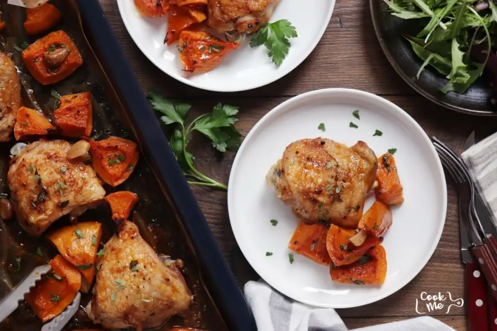 Sheet Pan Chicken Thighs