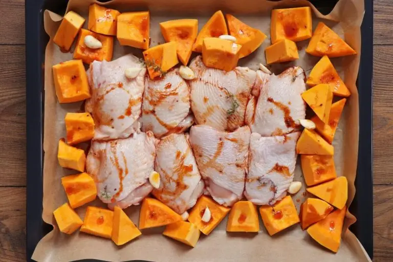 Step 3 - Sheet Pan Chicken Thighs
