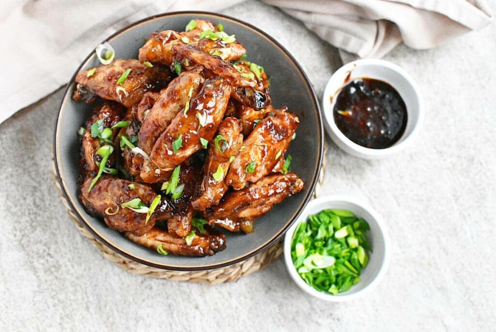 How to serve Sweet and Spicy Sticky Wings