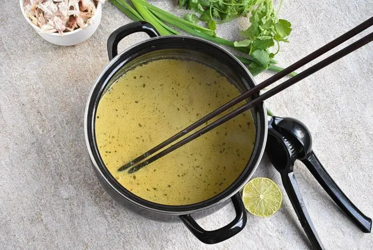 Step 3 - Thai-Inspired Chicken and Rice Noodle Soup