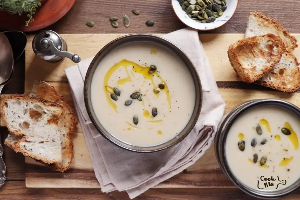 White Bean and Parsnip Soup