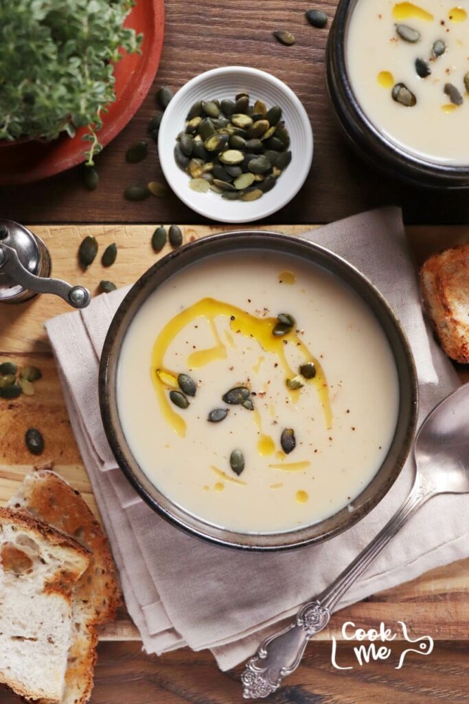 White Bean and Parsnip Soup