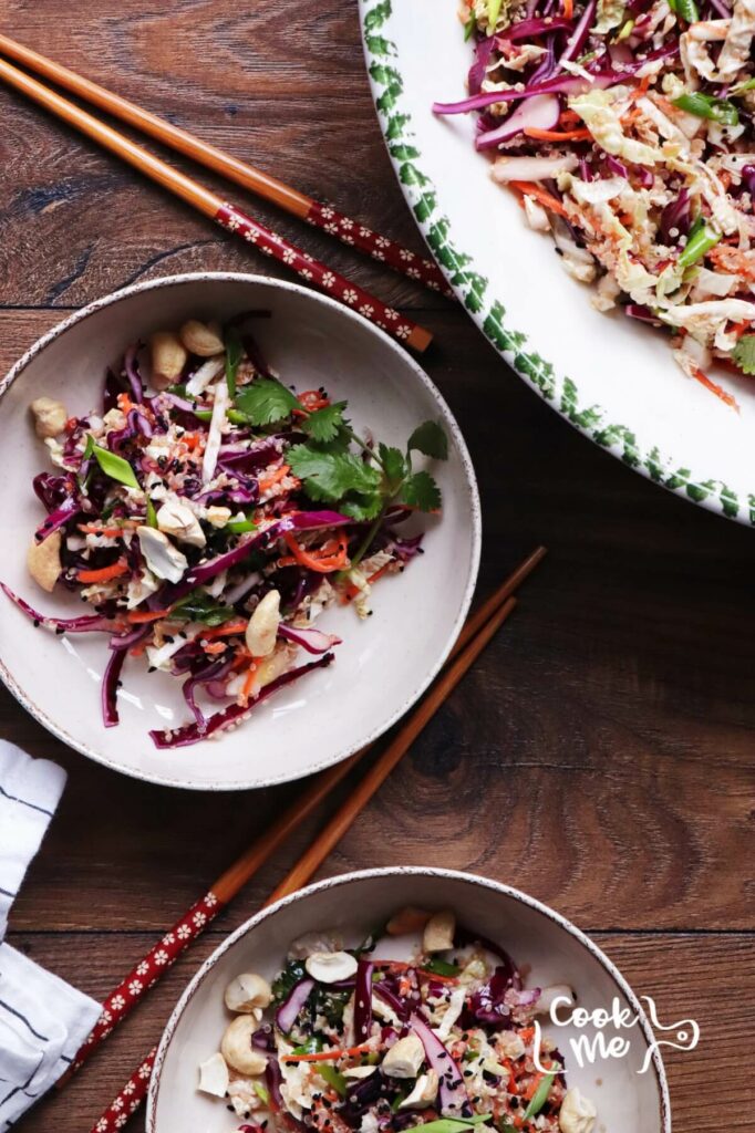Asian Slaw with Ginger Dressing