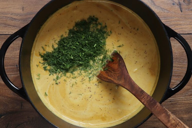 Step 11 - Cream of Cauliflower Soup