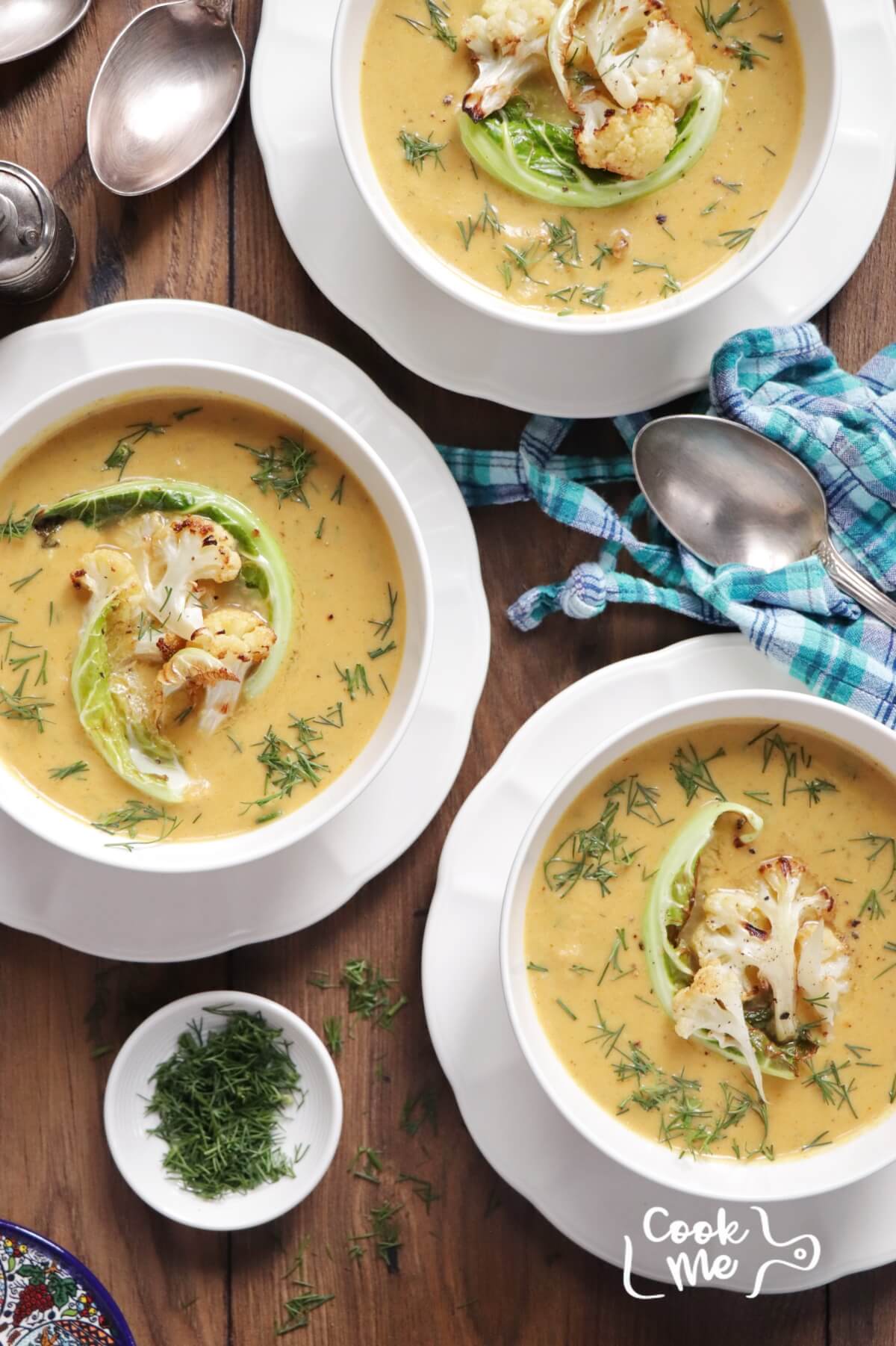 Cream of Cauliflower Soup Recipe - COOK.ME