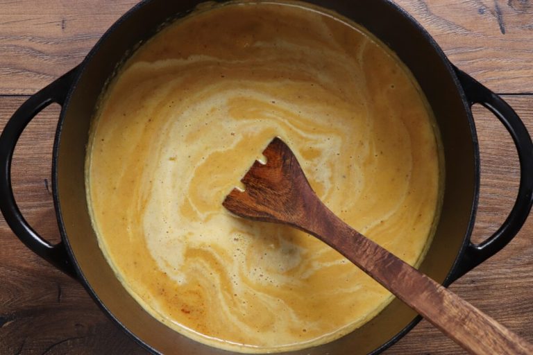 Step 9 - Cream of Cauliflower Soup