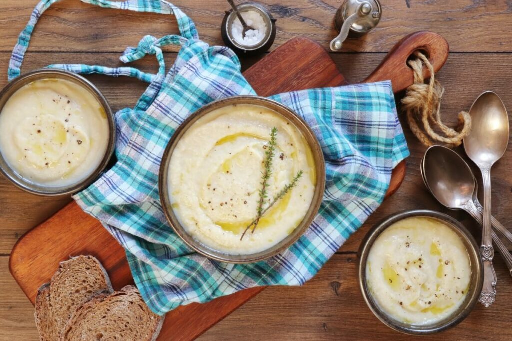 How to serve Creamy Cauliflower Soup