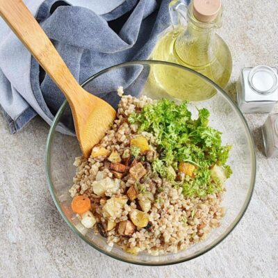 Farro Salad with Roasted Root Vegetables recipe - step 6