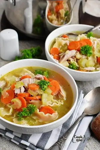 Jalapeno Turkey Noodle Soup