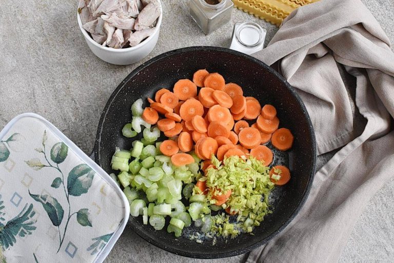 Step 2 - Jalapeno Turkey Noodle Soup