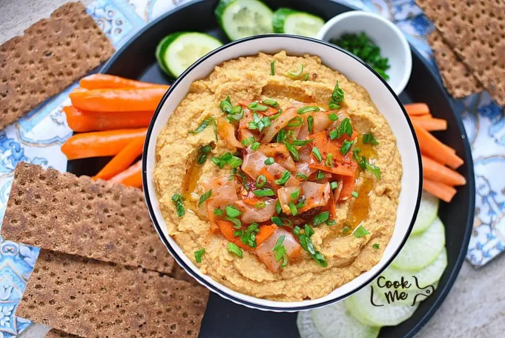Kimchi-Sesame Hummus
