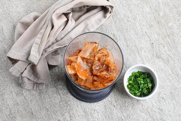Step 1 - Kimchi-Sesame Hummus
