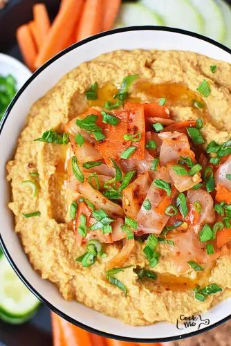 Kimchi-Sesame Hummus