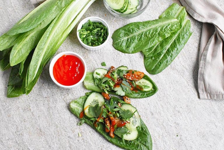 Korean Chicken Lettuce Wraps Recipe Cook.me Recipes