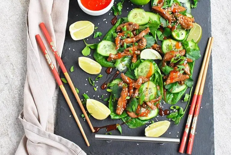Step 5 - Korean Chicken Lettuce Wraps