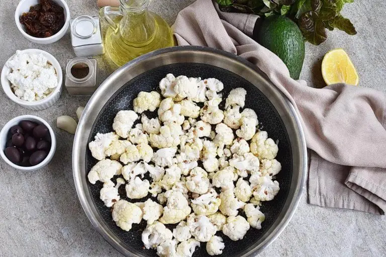 Step 2 - Roasted Cauliflower and Farro Salad