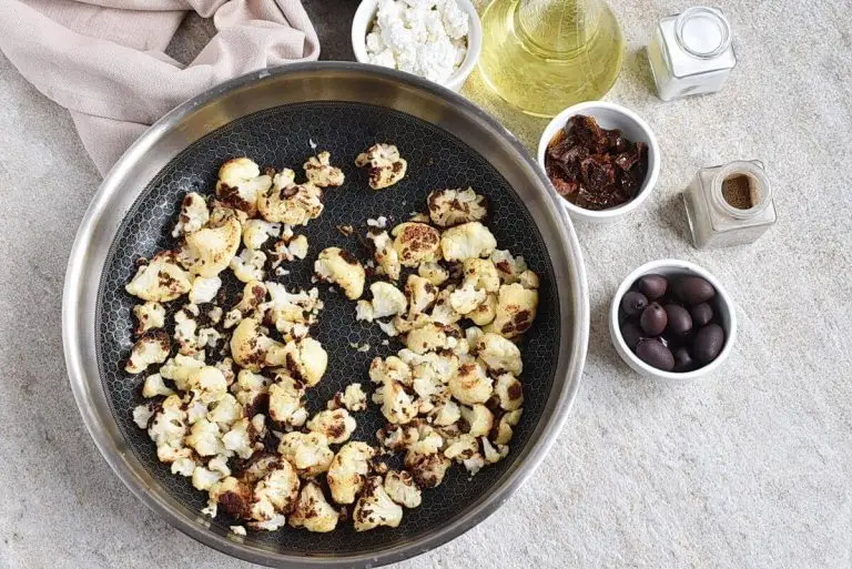 Step 3 - Roasted Cauliflower and Farro Salad