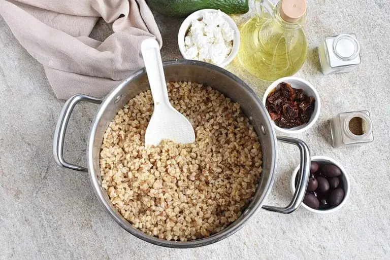 Step 5 - Roasted Cauliflower and Farro Salad