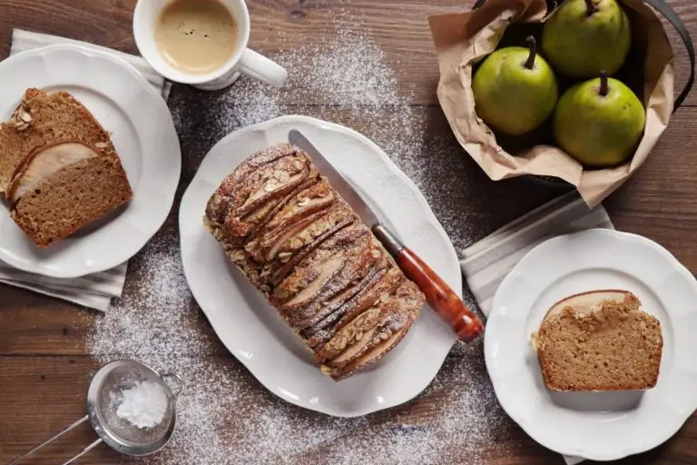 Step 9 - Spiced Pear Cake