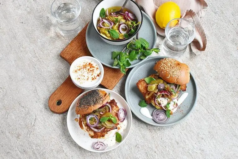 Step 8 - Tandoori Cod Burger