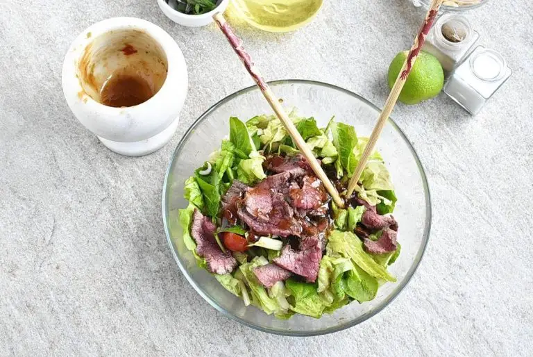 Step 5 - Thai Beef Salad