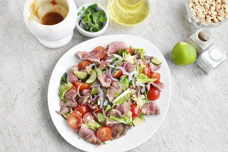 Step 6 - Thai Beef Salad