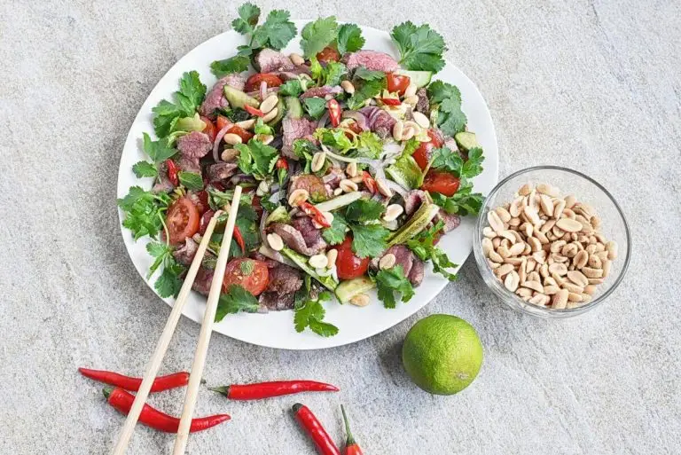 Step 7 - Thai Beef Salad