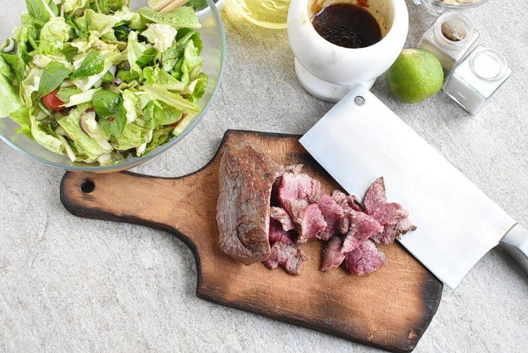 Step 5 - Thai Beef Salad