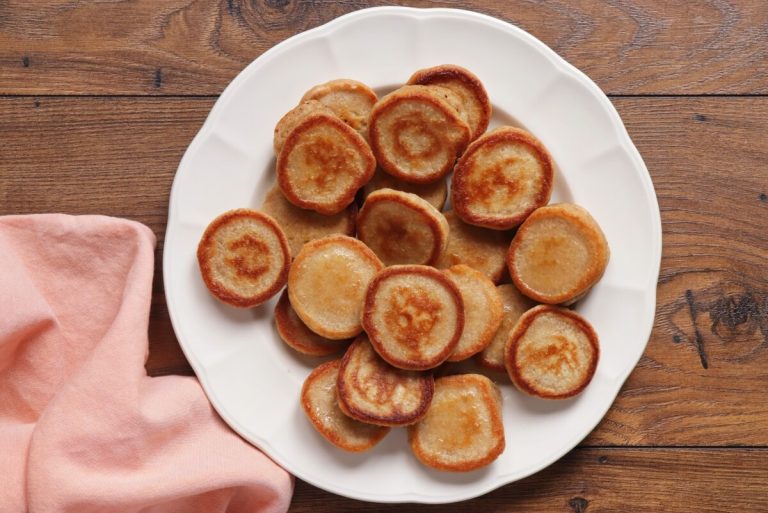 Step 6 - Buckwheat Blinis with Salmon Roe