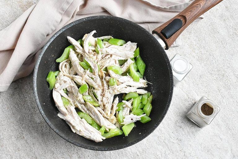 Step 7 - Chicken and Celery Rice