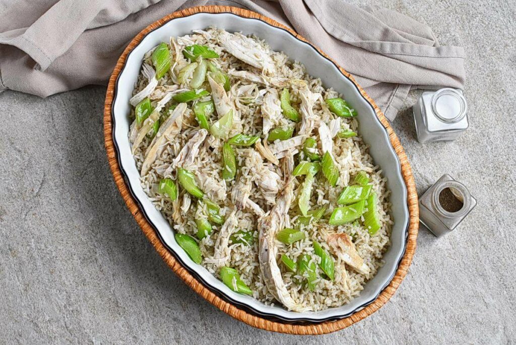 How to serve Chicken and Celery Rice