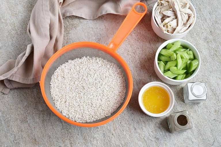 Step 1 - Chicken and Celery Rice