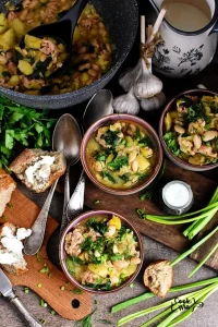 Leek, Potato & Spinach Stew Recipe-Spinach, Leek, and Potato Soup Recipe-Potato, Leek, and Spinach Soup Recipe (1)
