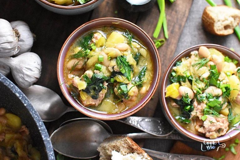 Leek, Potato and Spinach Stew Recipe - Cook.me Recipes