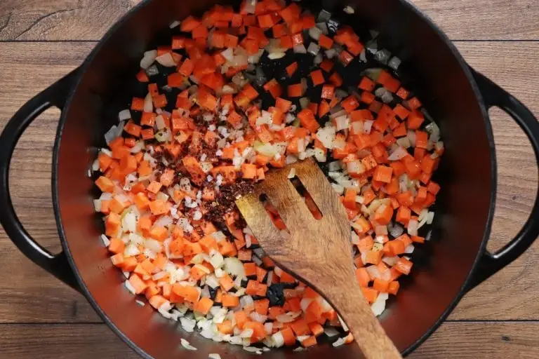 Step 1 - Middle Eastern Spinach Lentil Soup