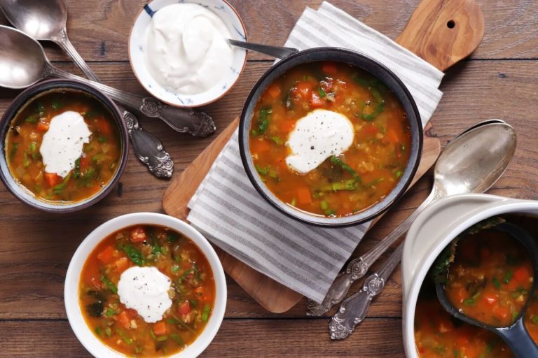 Middle Eastern Spinach Lentil Soup Recipe Cook.me Recipes